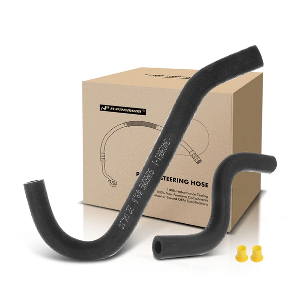 2 Pcs Power Steering Return Line Hose Assembly for Honda Accord 1998 1999-2002 2.3L