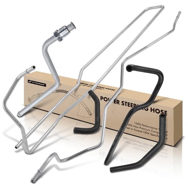 6 Pcs Power Steering Return Line Hose Assembly for Acura TL 2004 2005 2006 3.2L