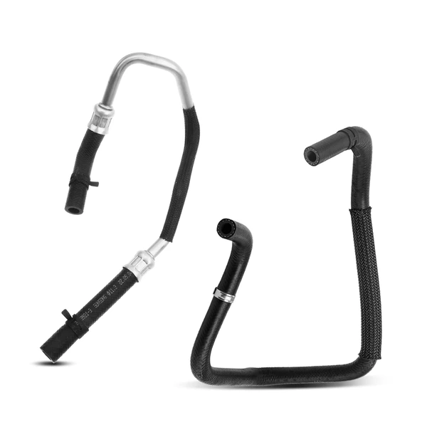 2 Pcs Power Steering Return Line Hose Assembly for 2007-2008 Ford Expedition