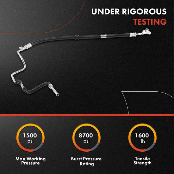 Power Steering Pressure Line Hose Assembly for Acura MDX 2003-2006 V6 3.5L