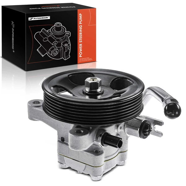 Power Steering Pump with Pulley for 2006-2012 2014 Kia Sedona
