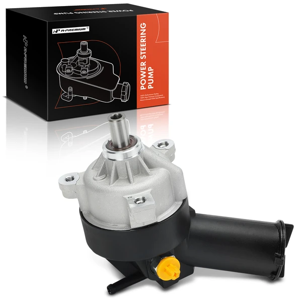 Power Steering Pump with Reservoir for 1996-1998 Ford Econoline Super Duty