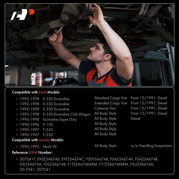 Power Steering Pump with Reservoir for Ford F-150 1990-1996 F-250 F-350 Lincoln