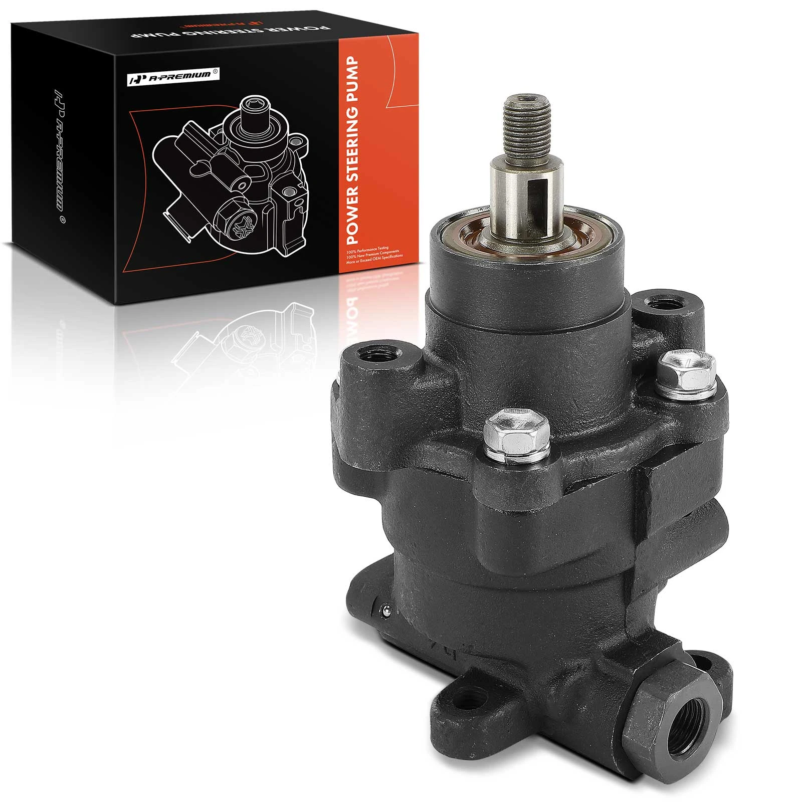 The A-premium Power Steering Pump for Toyota 4Runner 1985-1988 Pickup 1985-1988 2.4L GAS SOHC Image 