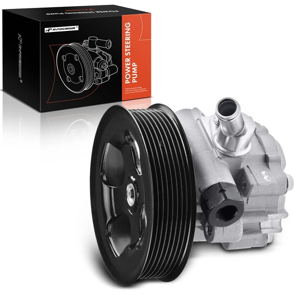 Power Steering Pump with Pulley for 2008-2011 2013-2019 Toyota Land Cruiser