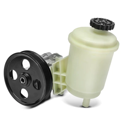 Power Steering Pump with Reservoir & Pulley