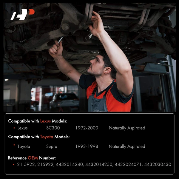 Power Steering Pump with Reservoir for Toyota Supra 1993-1998 Lexus SC300 1992-2000