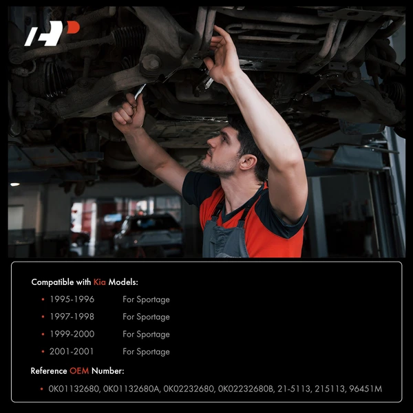 Power Steering Pump for Kia Sportage 1995-2001 L4 2.0L GAS Naturally Aspirated