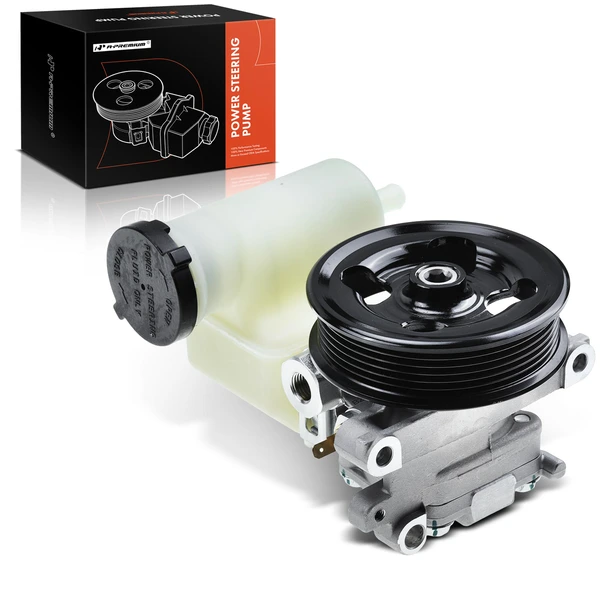 Power Steering Pump with Reservoir for 2006-2009 Ford Fusion