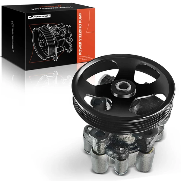 Power Steering Pump with Pulley for 2000-2004 Toyota Tundra