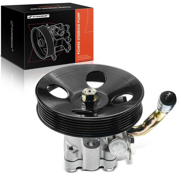 Power Steering Pump with Pulley for 2005-2010 Kia Sportage