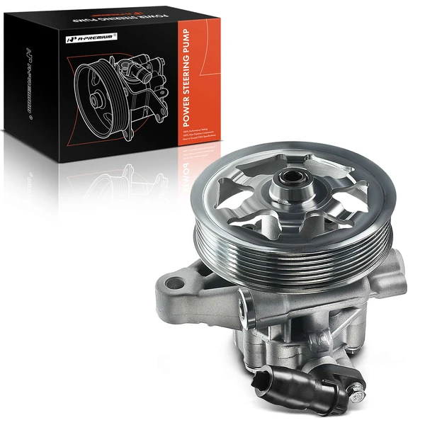 Power Steering Pump with Pulley for Honda Accord 2.4L 2008-2012