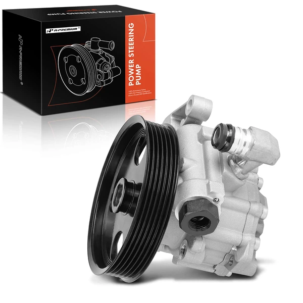 Power Steering Pump with Pulley for 2006-2007 Mercedes-Benz SLK280