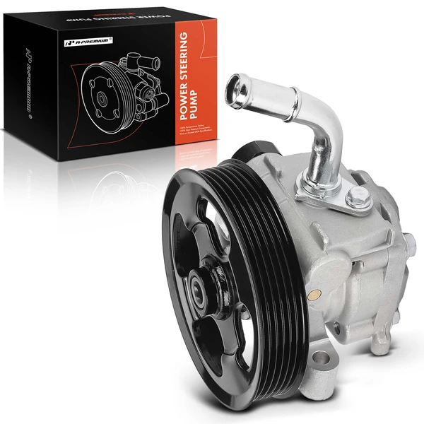 Power Steering Pump with Pulley for 2007-2009 Mazda 3