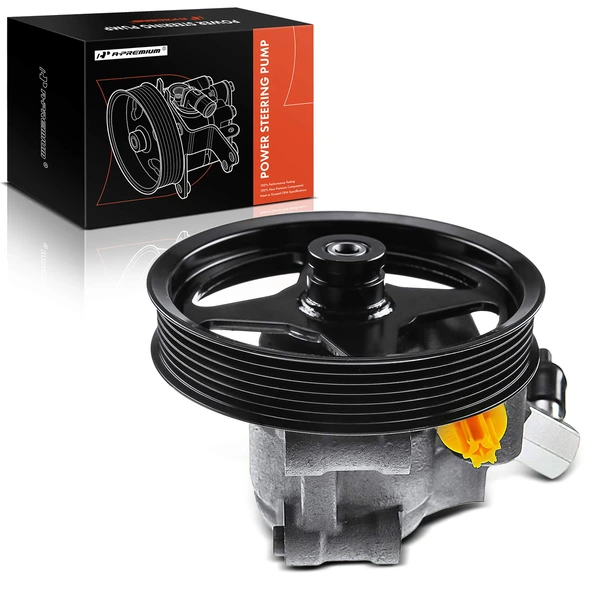 Power Steering Pump with Pulley for 1999-2002 Ford Crown Victoria