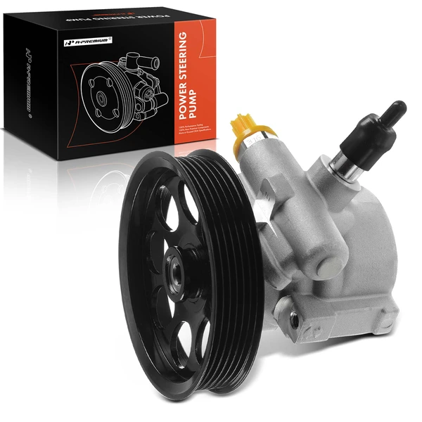 Power Steering Pump with Pulley for 2000-2003 Saab 9-3