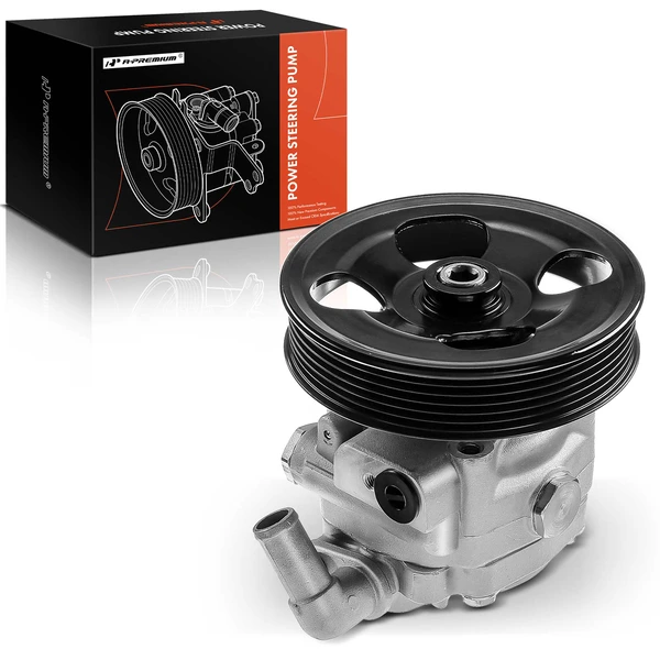 Power Steering Pump with Pulley for 2005-2011 Volvo XC90