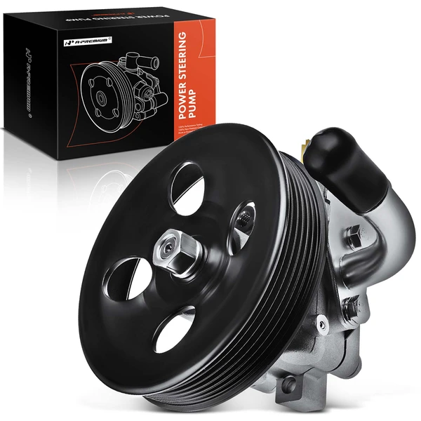 Power Steering Pump with Pulley for 2006-2010 Kia Optima