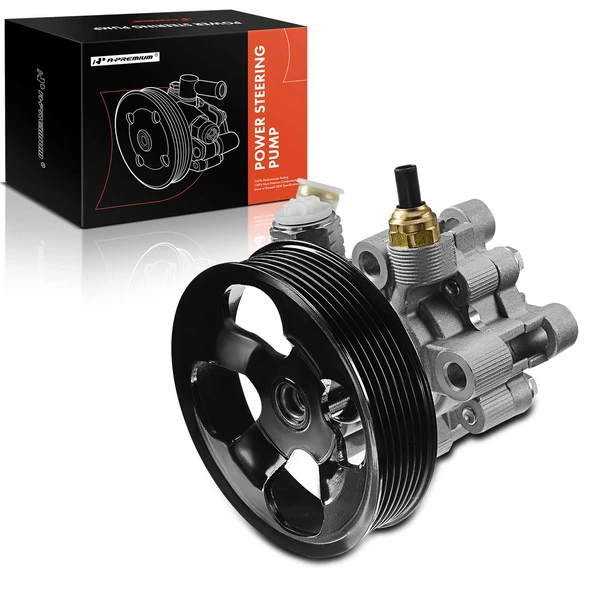 Power Steering Pump with Pulley for Toyota 4Runner 2003-2009 Tundra V6 4.0
