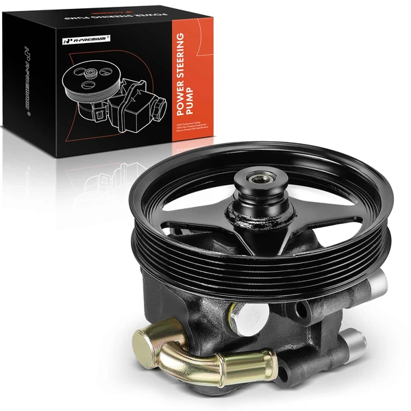 Power Steering Pump with Pulley for 2006-2008 Lincoln Mark LT