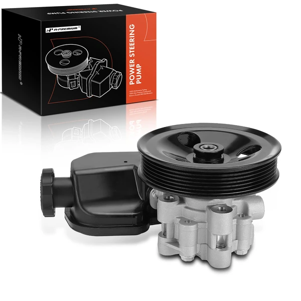 Power Steering Pump with Reservoir for 2005-2007 Dodge Dakota