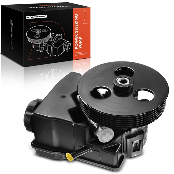 Power Steering Pump with Reservoir for 1994-1996 Chevrolet Corsica