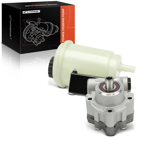 Power Steering Pump with Reservoir for 2008-2009 Dodge Ram 5500