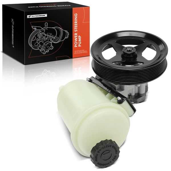 Power Steering Pump with Reservoir for Dodge Ram 1500 2008 Ram 2500 3500 03-10