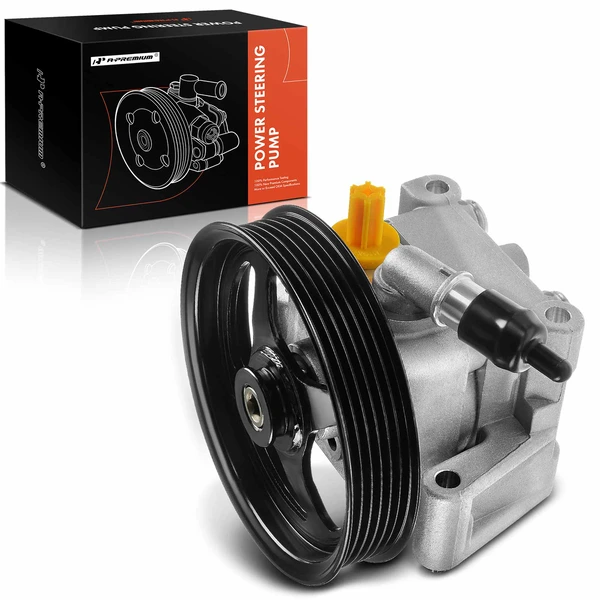 Power Steering Pump with Reservoir for Jaguar XF 2013-2015 L4 2.0L