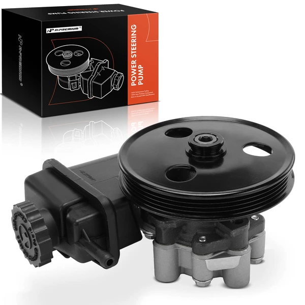 Power Steering Pump with Reservoir without Pulley for Dodge Neon 2003-2005 2.0L