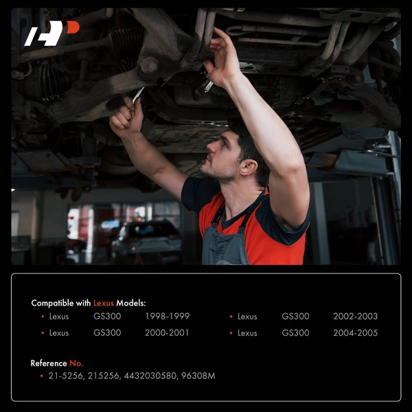 Power Steering Pump with Reservoir for Lexus GS300 1998-2005 Sedan 3.0L