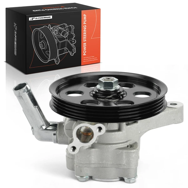 Power Steering Pump with Pulley 4PK for Honda Pilot 2003-2004 Acura MDX 2001-2002 TL CL