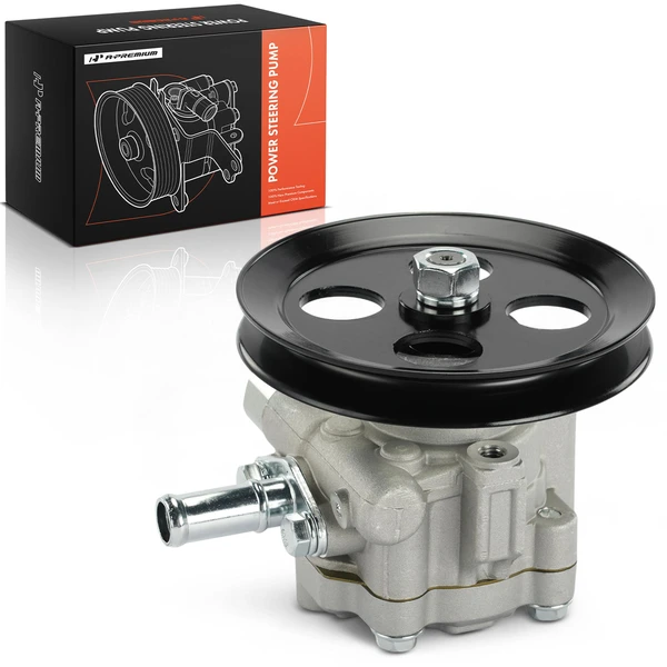 Power Steering Pump with Pulley for Nissan Frontier Xterra L4 2.4L