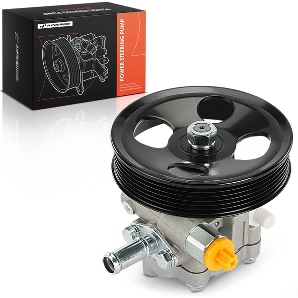 Power Steering Pump with Pulley for Nissan Altima Sentra 2002-2003 L4 2.5L DOHC