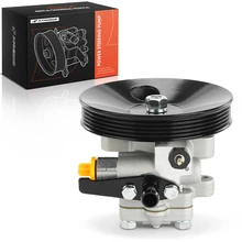 Power Steering Pump with Pulley 5PK for 2001-2006 Hyundai Santa Fe