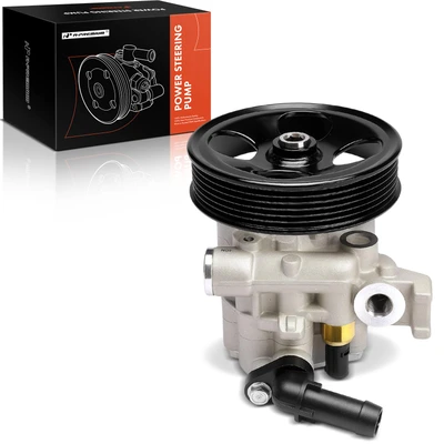 Power Steering Pump with Pulley 6PK