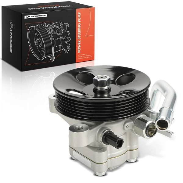 Power Steering Pump with Pulley for Hyundai Santa Fe 2010-2012 Kia Sorento 3.5L