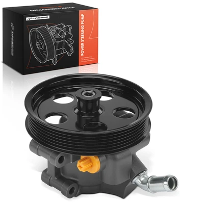 Power Steering Pump with 6-Groove Pulley
