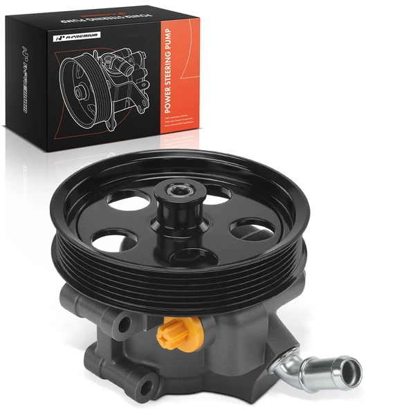 Power Steering Pump with 6-Groove Pulley for 2001-2009 Mazda B2300
