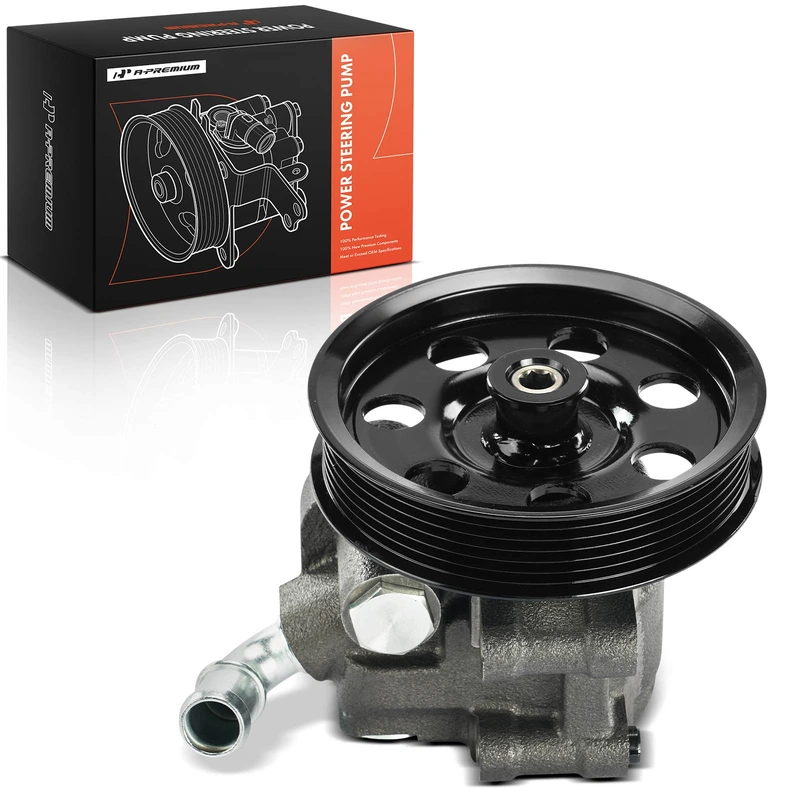 Power Steering Pump with 6 Groove Pulley for 2000-2003 Ford Focus