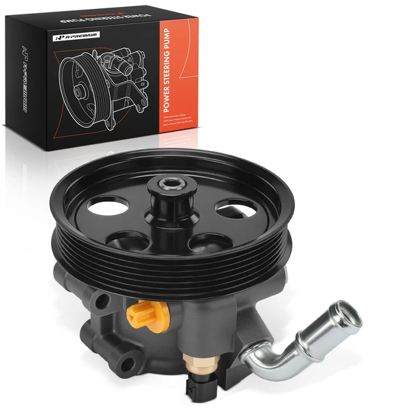 Power Steering Pump with 6-Groove Pulley for 2005-2007 Mercury Mariner