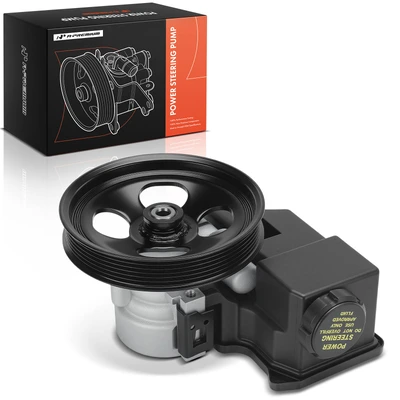 Power Steering Pump with Pulley & Reservoir