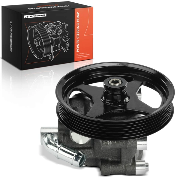 Power Steering Pump with Pulley for Ford F-150 2009-2010 Expedition 2010 Lincoln