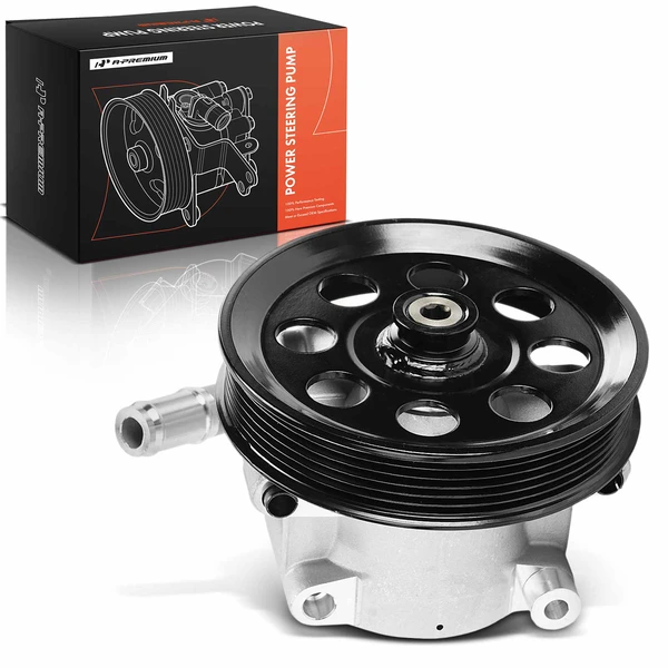 Power Steering Pump with Pulley for 2011-2016 Ford F-250 Super Duty