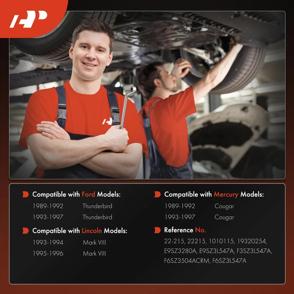 Power Steering Rack & Pinion Assembly for Ford Thunderbird Lincoln Mark VIII