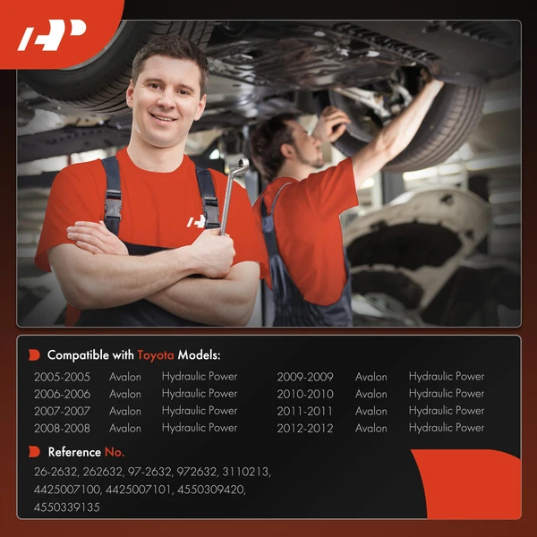 Power Steering Rack & Pinion Assembly for Toyota Avalon 2005-2012