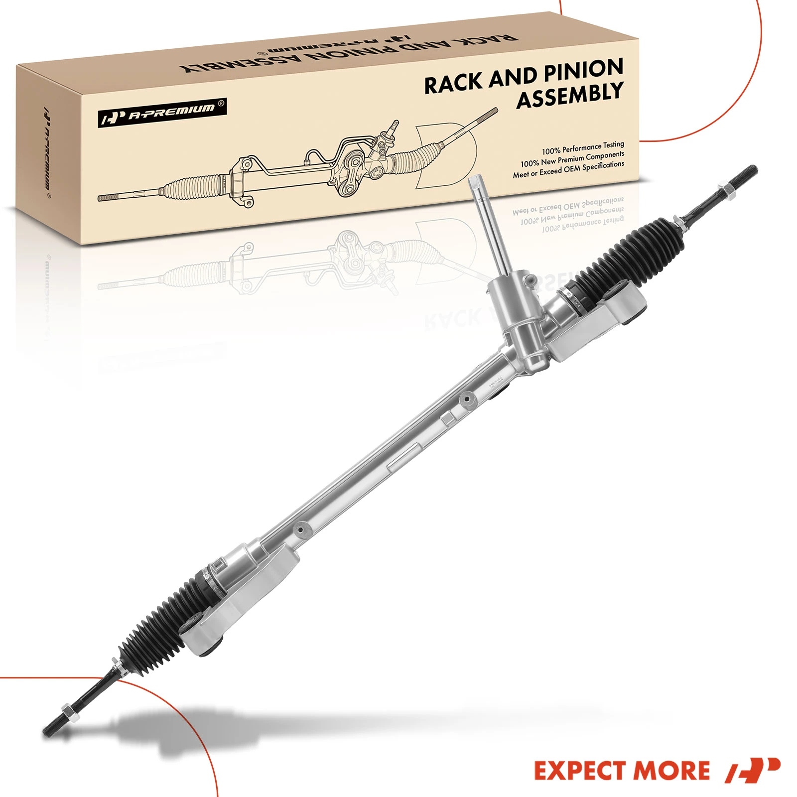 The A-premium A-Premium APPSR465 Steering Rack Image 