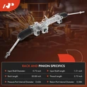 Power Steering Rack & Pinion Assembly for 2009 Ford Focus
