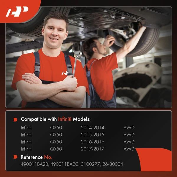 Power Steering Rack & Pinion Assembly for INFINITI QX50 2014-2017 AWD