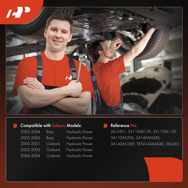 Power Steering Rack & Pinion Assembly for Subaru Baja 2003-2006 Outback